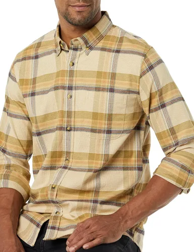 Vista 5 de Goodthreads Camisa Oxford elástica de manga larga ajustada para hombre con bolsillo