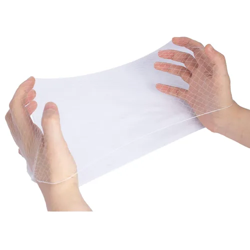 Vista 9 de WeKen Paquete de 20 redes para el cabello con borde elástico invisible, 19.7 in, 20 pulgadas, color negro