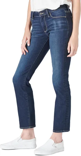 Vista 3 de Lucky Brand Sweet Straight de talle medio en Olancha Destructed