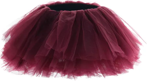Vista 22 de Falda de ballet, tutu de tul corto en 10 capas para niñas (talla 4 -10 años), por My Lello Agua