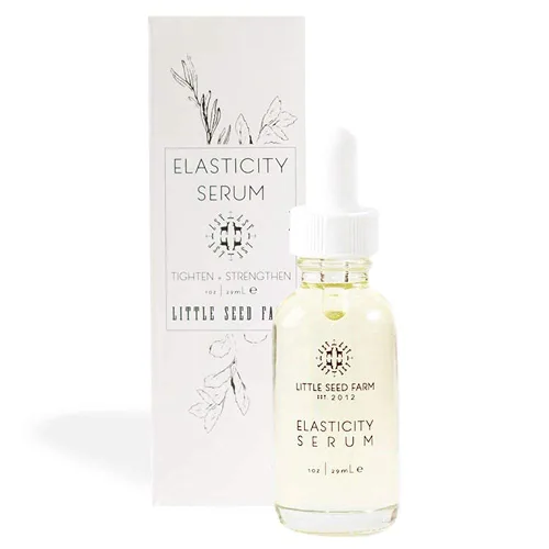 Vista 2 de Little Seed Farm Paquete de suero – Antioxidante + Elasticidad – Sueros tonificantes y reafirmantes de la piel – Sueros faciales para piel seca