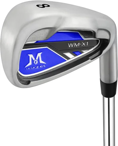 Vista 24 de MAZEL WM-X1/2 Hierros individuales para palos de golf para hombres 1,2,3,4,5,6,7,8,9, Pitching Wedge, Approach Wedge, Sand Wedge con ejes