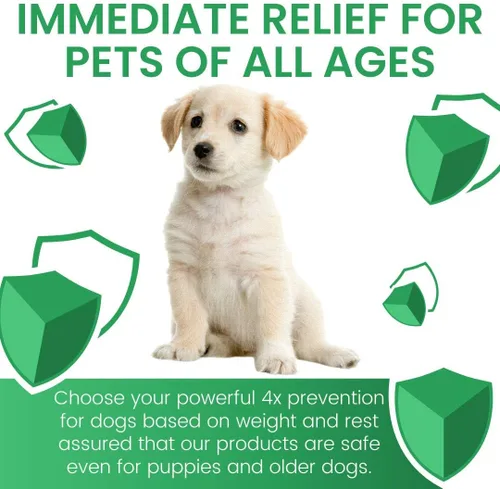 Vista 4 de ShieldTec Prevención de pulgas, garrapatas y mosquitos para perros