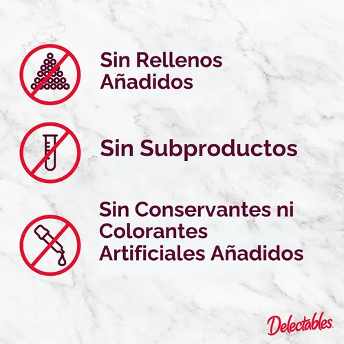 Vista 3 de Delectables Bisque Kitten - Golosinas húmedas para gatos, atún y pollo (paquete de 12) (el embalaje puede variar)
