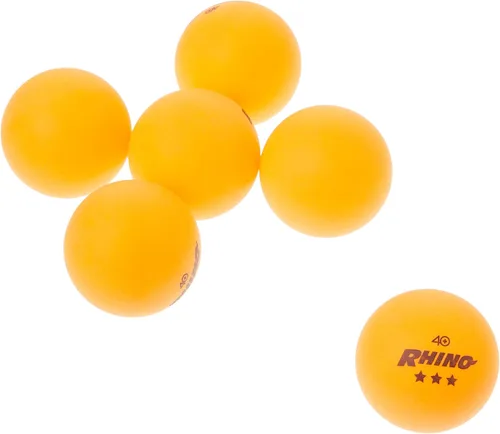 Vista 2 de Champion Sports 3 Star Table Tennis Ball Pack – Tournament Size, 40mm Seamless, CTTA & ITTA Approved