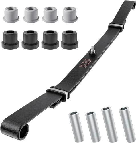 Vista 8 de 10L0L Golf Cart Front Leaf Spring Kit for Club Car DS & Precedent, Standard/Heavy Duty Leaf Spring with Bushings & Sleeves, Replace OEM 1012030