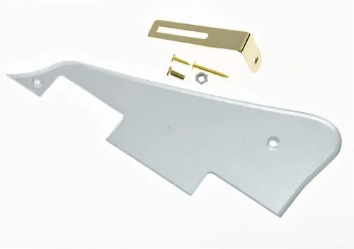 Vista 8 de Dopro Golpeador de guitarra LP con perla de abalone y soporte negro para Epi Les Paul