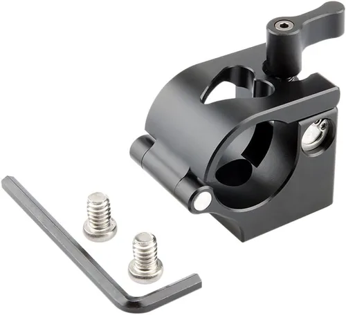 Vista 8 de NICEYRIG Abrazadera de varilla de 0.984 in con rosca de 1/4 3/8 para DJI Ronin M MX Freefly MOVI Gimbal Stabilizer System - 101
