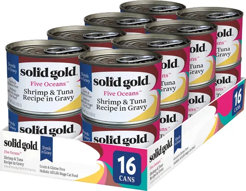 Vista 12 de Solid Gold Comida Húmeda Paté Sabor Festín - Paquete de Muestra de 3 Unidades - Comida enlatada para gatos hecha con pollo real - Sin granos