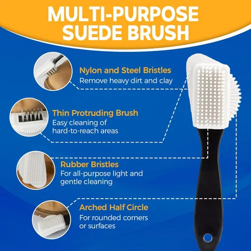 Vista 6 de Suede Shoe Cleaner Kit– Effectively Removes Dirt & Water Marks,Nubuck Cleaner,Cleans & Restores Shoes-6.76 Oz