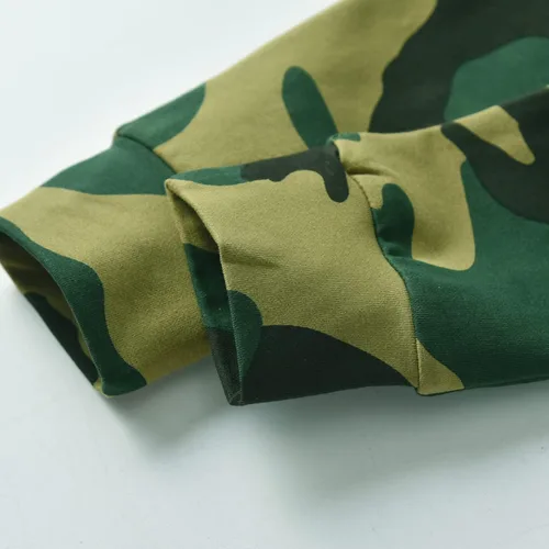 Vista 7 de Eghunooy Conjunto de ropa de manga larga con capucha y pantalones para bebé