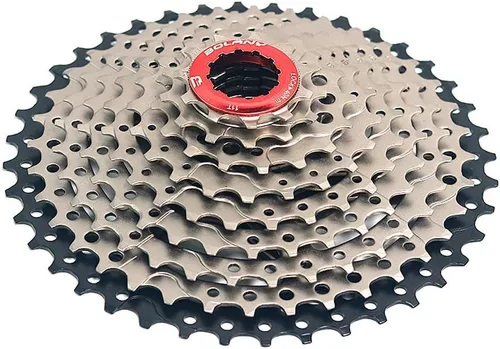 Vista 21 de BOLANY Cassette de 8/9/10 velocidades 11-25T/32T/36T/40T/42T/46T/50T apto para bicicleta MTB, bicicleta de carretera, casete ligero, compatible
