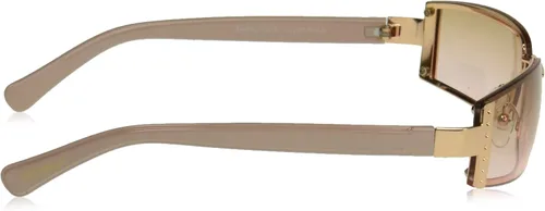 Vista 3 de Southpole 1022sp Women's Slim Metal Uv Protective Rectangular Sunglasses. Cool Gifts for Her, 51 Mm