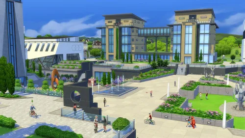 Vista 2 de Los Sims 4 - Discover University - Origin PC Código de juego en línea