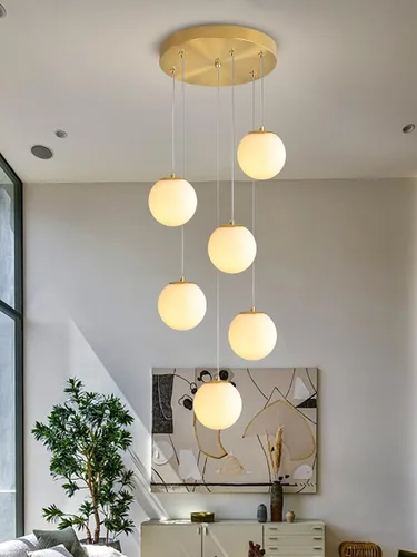Vista 50 de ykolupty Lámpara colgante negra de 1 luz moderna de globo de vidrio gris ahumado, luces colgantes para isla de cocina, luces colgantes ajustables