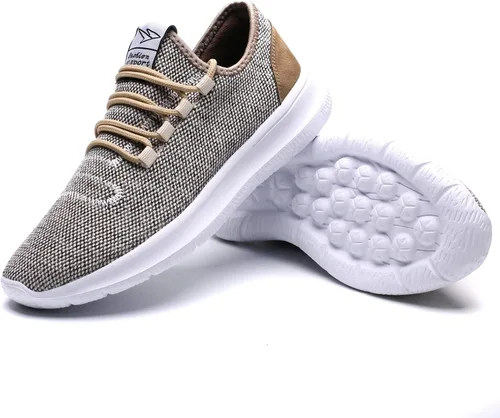 Vista 3 de KEEZMZ - Zapatos deportivos modernos y transpirables para hombres, zapatos ligeros para correr de malla, con una suela suave, estilo casual