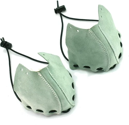 Vista 13 de WIFA - Gorras protectoras para patines - Punteras de cuero, protectores con cordón de goma, patines de ruedas, Derby
