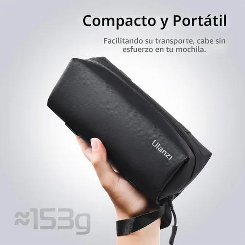 Vista 5 de ULANZI PK-04 Bolsa de transporte para DJI Osmo Pocket 3, estuche de almacenamiento portátil, protector para DJI Osmo Pocket 3 Creator Combo