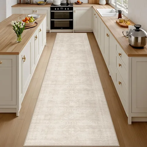 Vista 18 de Alfombras de área 8x10 Sala de estar: Dormitorio Alfombra Lavable Beige