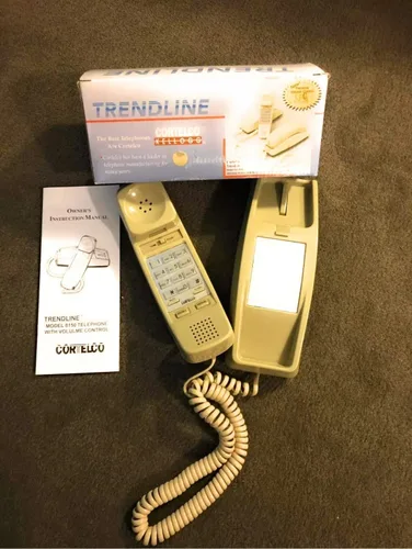 Vista 2 de Cortelco ITT-8150AS Trendline Teléfono con cable - Ceniza