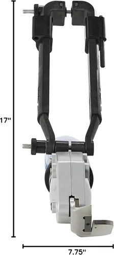 Vista 10 de Malco TSS1 Turbo Shear para tejas de asfalto - Mandíbula de bisel ancho, corte multicapa de 0.6 in, ajuste lateral de la cuchilla, control con una