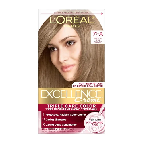 Vista 27 de L'Oreal Paris Excellence Crème Tinte Permanente para el Cabello, Color de Cabello de Triple Cuidado con Complejo Pro-Keratina para una Cobertura