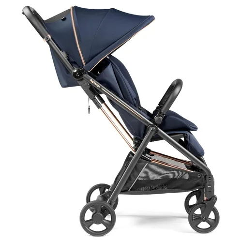 Vista 8 de Peg Perego Selfie Plus - Cochecito ligero y compacto, color azul brillante (azul y cobre)