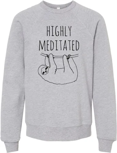 Vista 7 de Long Sleeve Unisex Kids' Sweatshirt, Unisex Graphic Sweatshirt, Shirts with Sayings, Heather Gray or Mauve