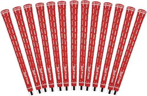 Vista 10 de Golf Pride Tour Wrap Golf Grip, Red, Standard