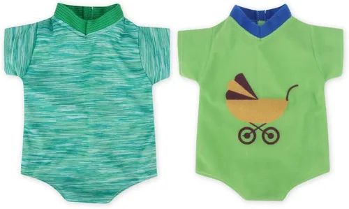 Vista 3 de 5 piezas de ropa de muñeca de bebé para muñeca de niño de 14 a 15 pulgadas, accesorios de ropa para muñecas de bebé renacidas vivas