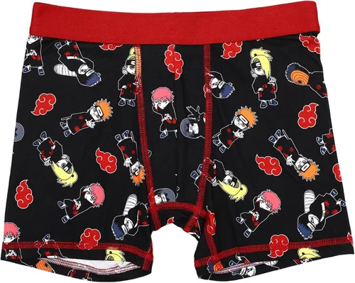 Vista 2 de Naruto Shippuden - Calzoncillos tipo bóxer con estampado de personajes para niños