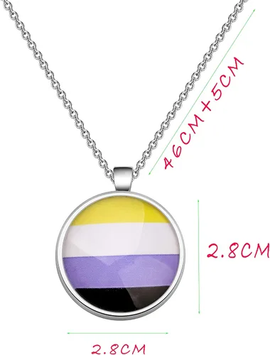 Vista 2 de CHOORO Gay Pride Gift LGBT Llavero Rainbow Pride Llavero LGBT Joyería Bisexual Regalo Orgullo Transgénero Regalo