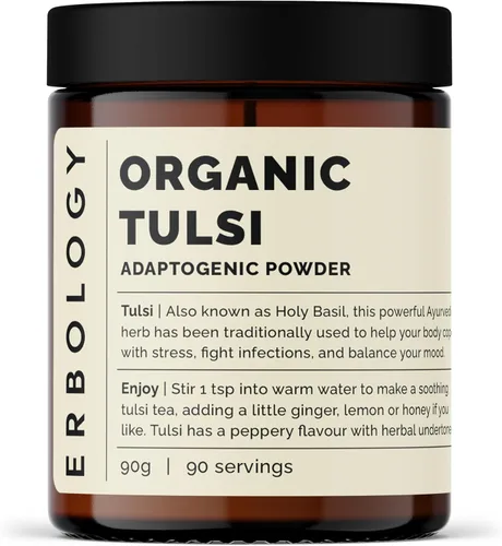 Vista 9 de Erbology Polvo orgánico Amla de 3.2 onzas, 45 porciones, grosella espinosa india, regeneración de la piel y el cabello, rico en vitamina C