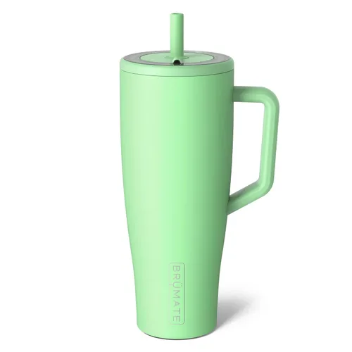 Vista 8 de BrüMate Era Vaso Térmico de 20 oz con Asa y Pajilla Vaso Térmico Aislante 100% A Prueba de Fugas con Tapa y Pajilla Hecho de Acero Inoxidable