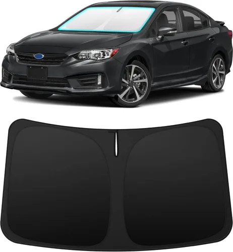 Vista 69 de INSAUTO Accesorios para parasol de parabrisas de ajuste personalizado para Acura RDX 2019-2026, parasol plegable para ventana delantera, reflector