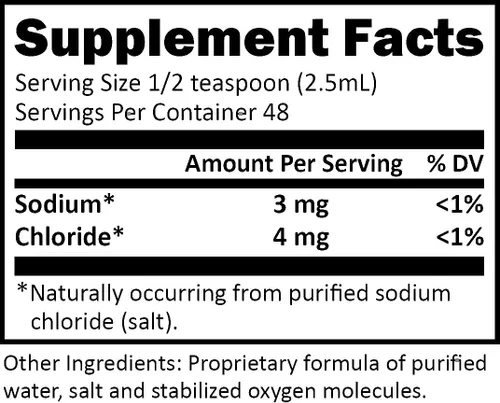 Vista 2 de Vitamina O - Oxígeno suplementario, 4 oz.