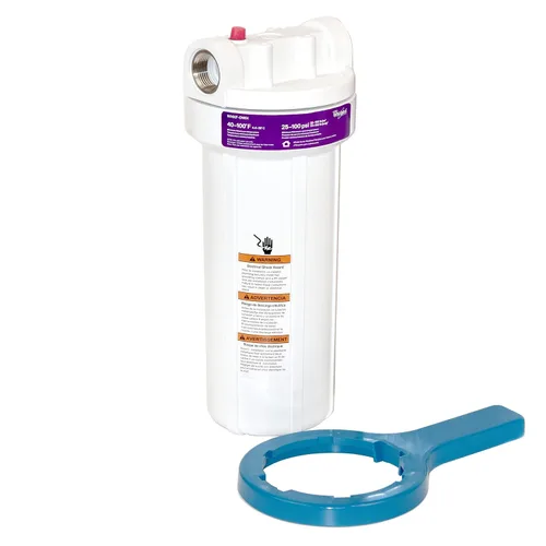 Vista 12 de Whirlpool Carcasa de filtro de agua para toda la casa de 20 x 4.5 pulgadas, sistema certificado NSF para filtro de carbono de sedimentos