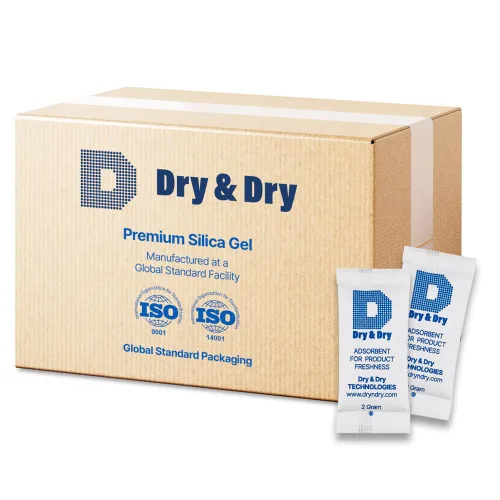 Vista 19 de Dry & Dry 0.02 oz [50 paquetes] Paquetes de gel de sílice seguros para alimentos y farmacéuticos desecantes - Paquetes de gel de sílice Tyvek®