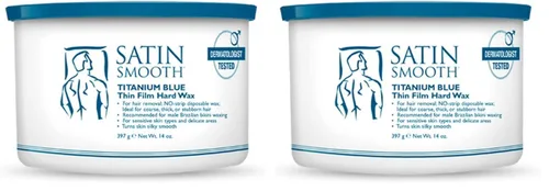 Vista 11 de Cera de depilación para cabello Satin Smooth Aloe Vera 14oz.