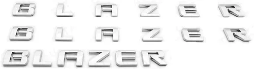 Vista 2 de 3 piezas 2019-2023 Emblema de puerta delantera, puerta trasera y puerta elevadora de Blazer, letras de placa de identificación 3D, insignia 84188531