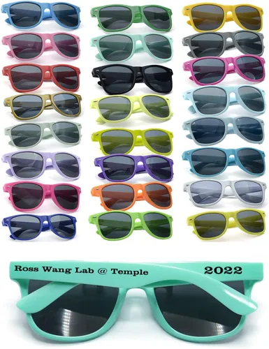 Vista 26 de Gafas de sol de fiesta personalizadas, regalos de boda a granel, regalos para invitados, cumpleaños, licenciatura, graduación, novia, novia, Mezclado