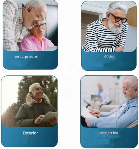 Vista 9 de Auriculares con amplificador auditivo de conducción ósea