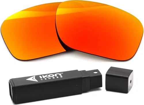 Vista 8 de IKON - Lentes polarizadas de repuesto para Oakley Crossrange XL OO9360, 24K espejo dorado