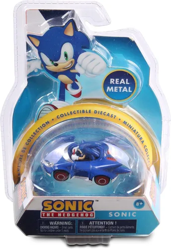 Vista 2 de NKOK Sonic The Hedgehog - Figura fundida a presión (escala 1:64)