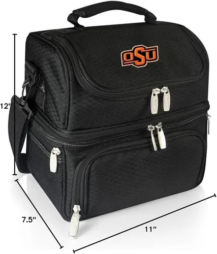 Vista 61 de PICNIC TIME NCAA Nebraska Cornhuskers Pranzo - Lonchera aislada con juego de pícnic, bolsa enfriadora para el almuerzo