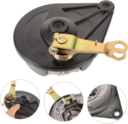 Vista 3 de Kit de montaje trasero de freno de bicicleta, accesorio de motocicleta eléctrica duradero con pastilla de freno gruesa para mayor seguridad