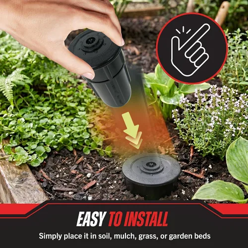 Vista 7 de Stalwart - Ocultador de llaves para rociadores exteriores para jardín o patio al aire libre, como se ve en la televisión, resistente al agua y a
