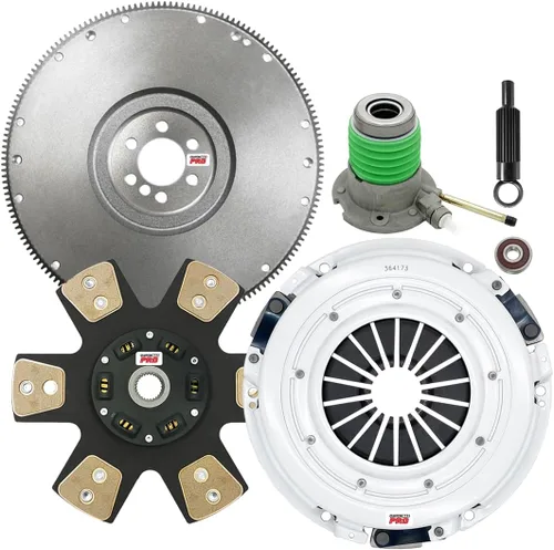 Vista 8 de PRO Performance Stage 4 Kit de embrague con volante compatible con Chevrolet Camaro Z/28 7.0L LS7 2010 2011 2012 2013 2014 2015 (CP04804HDCFW-ST4)