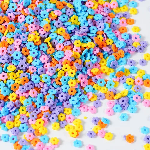 Vista 24 de Gránulos comestibles de Nonpareils azules y blancos de 2mm, mini perlas para decorar pasteles, caramelos de azúcar, galletas, magdalenas