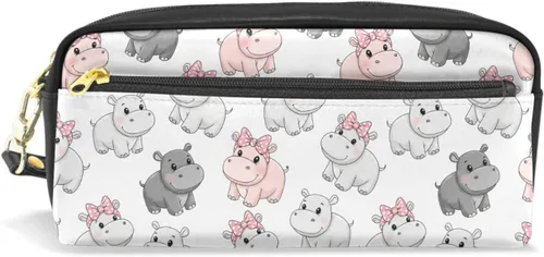 Vista 8 de Estuche portátil de gran capacidad con diseño floral de frutas de fresa, bolsa de maquillaje de piel sintética, organizador de maquillaje con asa